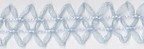 Pastel Blue Double Organdy Cord