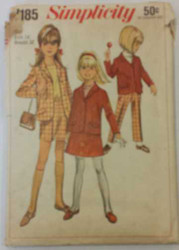 Vintage Simplicity 7185 Sewing Pattern