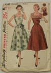 Vintage Simplicity 4347 Sewing Pattern