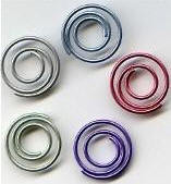 Pearl Assorted Mini Spiral Clips