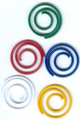 Primary Assorted Mini Spiral Clips