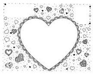 Heart Envelope Stamp