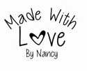 Made with Love By Custom Rubber Stamp - C655