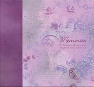 Memories Purple 12" x 12" Postbound Album