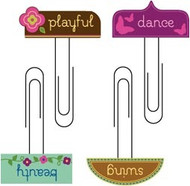 Tab Softies Paper Clips