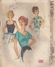 Vintage McCalls 5226 Sewing Pattern