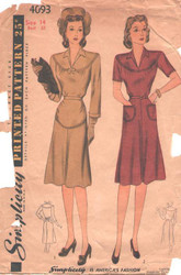 Vintage Simplicity 4093 Sewing Pattern Size 14