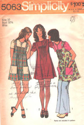 Vintage Simplicity 5063 Sewing Pattern Size 10