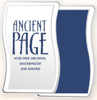 Lapis Blue Ancient Page Ink Pad