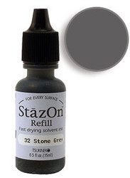 Stone Gray StazOn Reinker