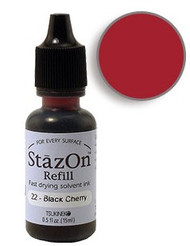 Black Cherry StazOn Reinker