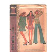 Uncut  Vintage McCalls 3868 Sewing Pattern Size 10