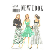 Uncut  Vintage New Look 6058  Sewing Pattern Size 6-16