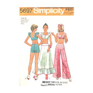 Uncut Vintage Simplicity 5697 Sewing Pattern Size 10
