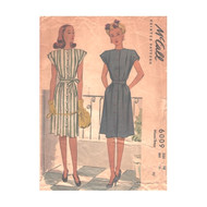 Vintage McCall 6009 Sewing Pattern Size 18