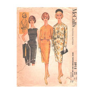 Vintage McCalls 5915 Sewing Pattern Size 12 Bust 32"