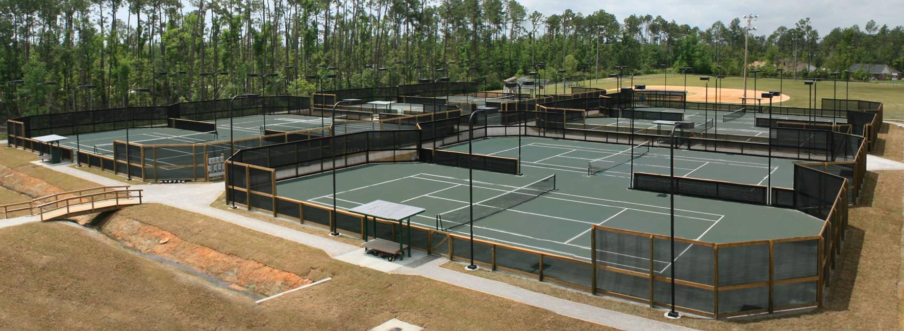 new tennis courts
