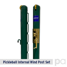 Putterman 2 7/8" Pickleball Posts, internal wind