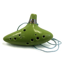 Lime Green Ocarina of Time - The Legend of Zelda Cosplay Prop
