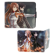 Asuna and Kirito - Sword Art Online 4x5" BiFold Wallet With Button