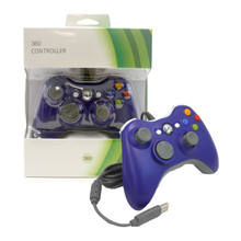 Xbox 360 Wired Analog Controller Pad - Blue (Hexir)