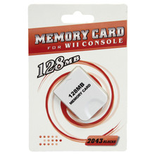 Gamecube Memory Card 128 MB 2043 Blocks (Hexir)