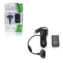 Xbox 360 Play and Charge Pak - Black (Hexir)
