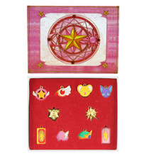 Card & Key - Cardcaptor Sakura 10 Pcs. Necklace Pendant & Keychain Set