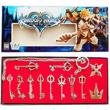Keyblade Weapon - Kingdom Hearts 12 Pcs. Necklace Pendant Set