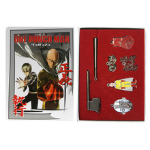 Saitama Item - One Punch Man 7 Pcs. Pendant & Keychain Set