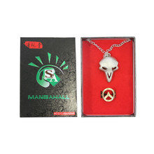 Reaper Mask - Overwatch 2 Pcs. Necklace & Ring Set