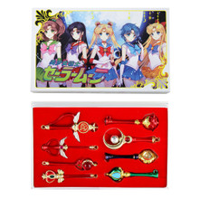 Senshi Wand - Sailor Moon 8 Pcs. Necklace Set