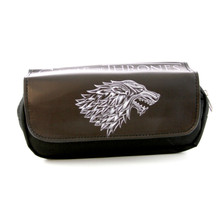 House Stark - Game of Thrones Black Clutch Pencil Bag