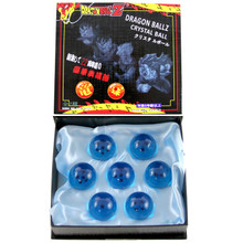 Blue Dragon Balls - DragonBall Z 1.5" Props 7 Pcs. Set