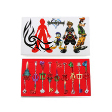 Keyblade Set - Kingdom Hearts 9 Pcs. Keyblade Keychains