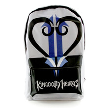 White Heart Symbol - Kingdom Hearts 17" School Backpack