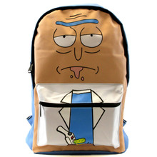 Rick's Face - Rick and Morty 18" School Backpack