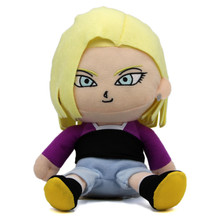 Android 18 Sit - DragonBall Super 7" Plush (Great Eastern) 56654