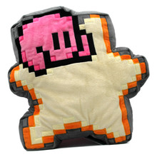 Kirby 8 Bit Star - Kirby 14" Plush Pillow (San Ei) 1637
