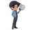 Heiji Hattori Ver. A - Detective Conan 6" Q Posket Figure (Banpresto)