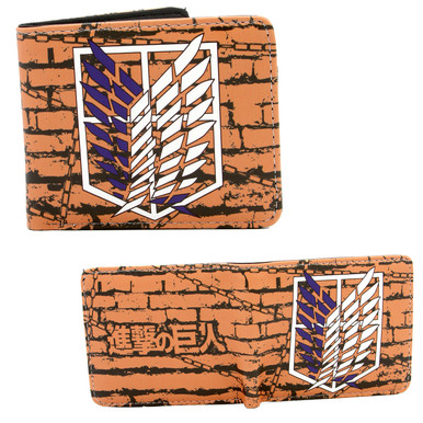 The Wall - Attack on Titan 4x5" BiFold Wallet