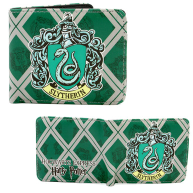Slytherin Crest - Harry Potter 4x5" BiFold Wallet