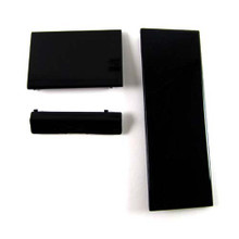 Wii 3 pack Console Door Covers Replacement - Black