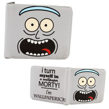 Rick Sanchez's Face - Rick and Morty 4x5" BiFold Wallet