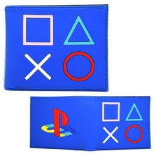 Blue PS Logo- Playstation 4x5" BiFold Flat Wallet