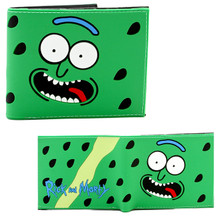 Pickle Rick's Face - Rick and Morty BiFold Flat Wallet