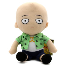 Saitama Green Shirt Sit - One Punch Man 7" Plush (Great Eastern) 77434