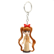 Hatsune Miku Brown Hair - Vocaloid 3" Figure Keychain