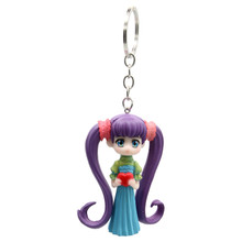 Hatsune Miku Purple Hair - Vocaloid 3" Figure Keychain