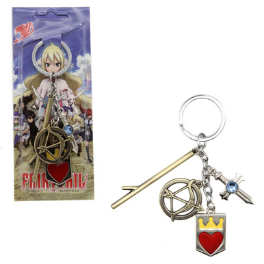 Weapons - Fairy Tail 4 Pcs. Keychain